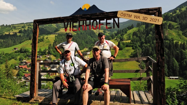 Bogenausrüstung auf dem Parcours